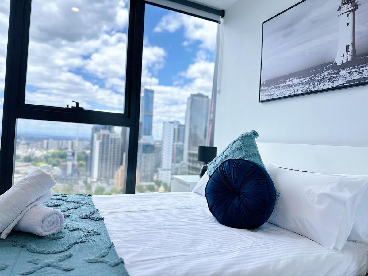 Апартаменты Beautiful Skyview Cbd Highrise 3Beds With Carpark Available Мельбурн Экстерьер фото